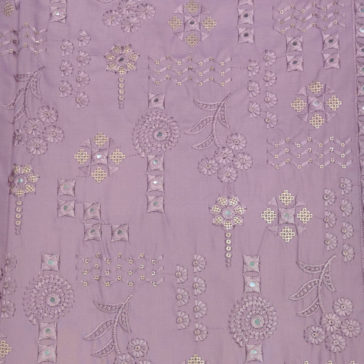 Kurta Pajama Fabric ManTire Designer Silk Embroidery Colour Mauve Lavender