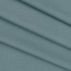 Trouser Fabric Siyaram Poly Viscose Slub Color River Blue