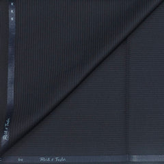 Trouser Fabri Reid & Taylor Polyester Viscose Pin Lining Color Blackish Blue