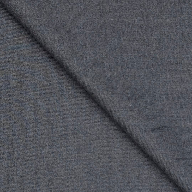 Trouser Fabri Reid & Taylor Polyester Viscose Self Check Color Lava Grey