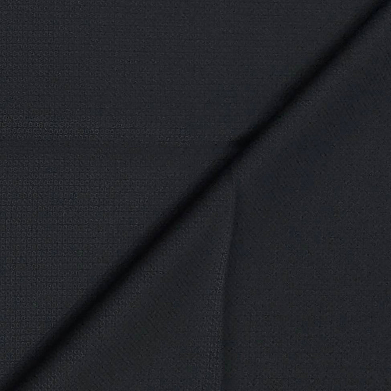 Trouser Fabri Reid & Taylor Polyester Viscose Dobby Color Black