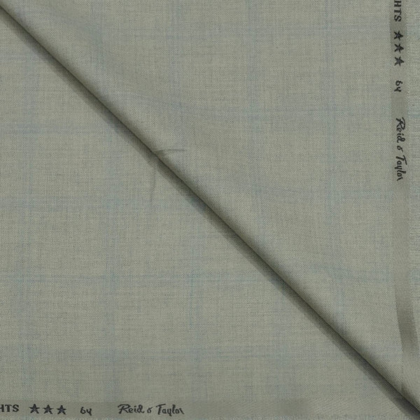 Trouser Fabri Reid & Taylor Polyester Viscose Broad Check Color Light Brown