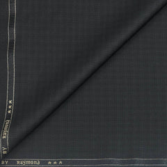 Trouser Fabric Raymond Poly Viscose Mix Check Colour Brownish Grey