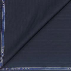 Trouser Fabric Raymond Poly Viscose Lining Colour Resolution Blue