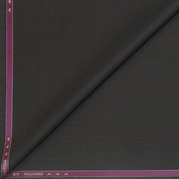 Trouser Fabric Raymond Poly Viscose Dotted Colour Dark Brown