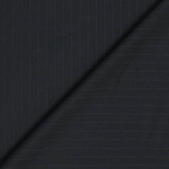 Trouser Fabric Reid & Taylor Polyester Viscose Lining Color Pitch Black