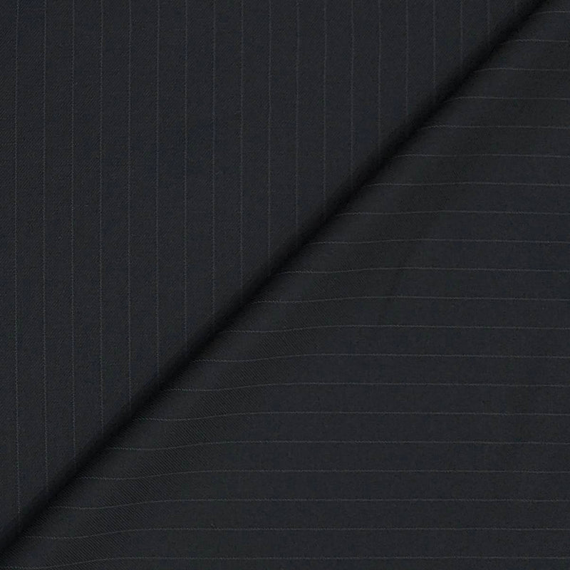 Trouser Fabric Reid & Taylor Polyester Viscose Lining Color Pitch Black