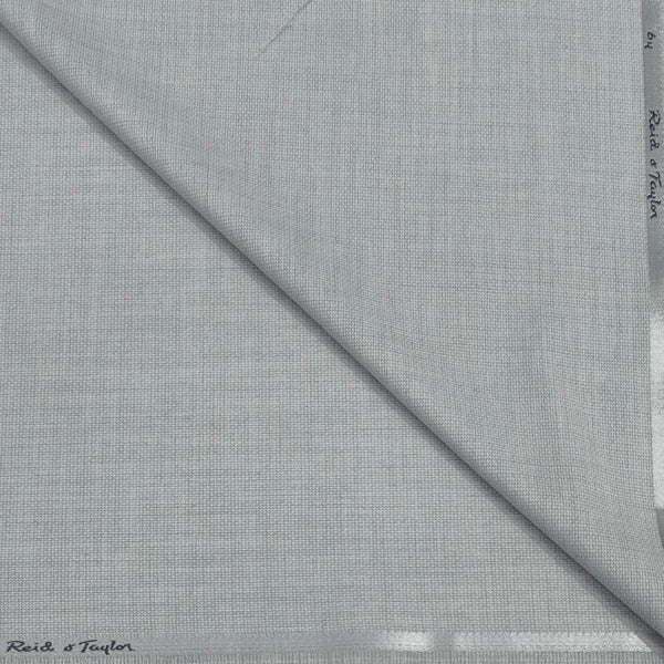 Trouser Fabric Reid & Taylor Polyester Viscose Dotted Color Silver