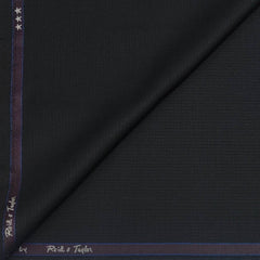 Trouser Fabric Reid & Taylor Polyester Viscose Pin Lining Color Crow Black