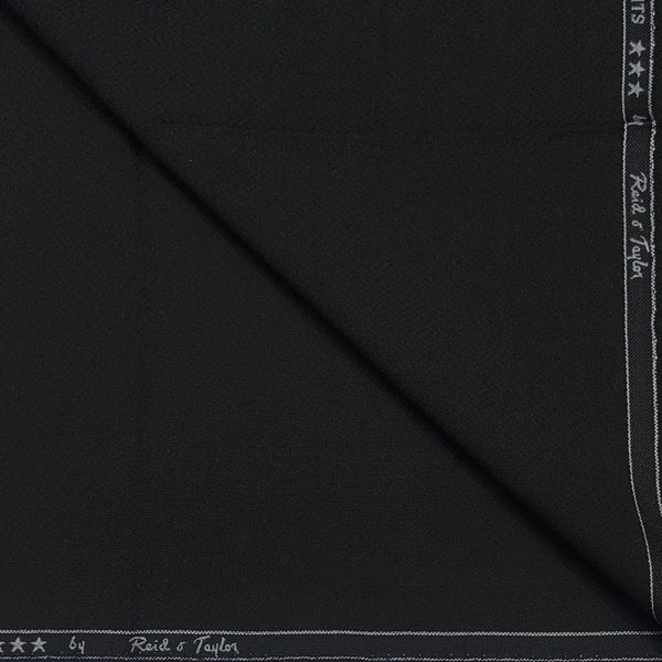 Trouser Fabric Reid & Taylor Polyester Viscose Dotted Color Black
