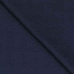 Trouser Fabric Reid & Taylor Polyester Viscose Mild Check Color Midnight Blue