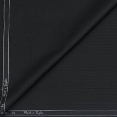 Trouser Fabric Reid & Taylor Polyester Viscose Pin Lining Color Black