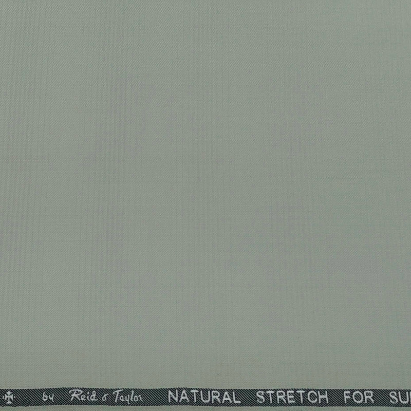 Trouser Fabric Reid & Taylor Polyester Viscose Mild Check Color Pistachio Green