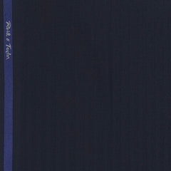 Trouser Fabric Reid & Taylor Polyester Viscose Broad Lining Color Space Blue