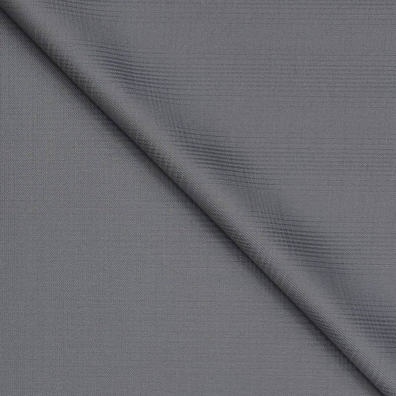 Trouser Fabric Reid & Taylor Polyester Viscose Mild Check Color Silver Chalice