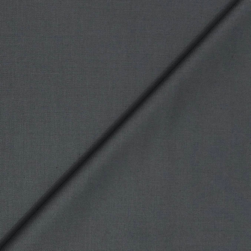 Blazer Fabric Raymond Poly Viscose Plain Colour Zinc Grey