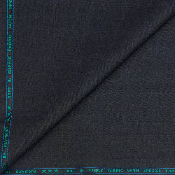 Suit Fabric Raymond Poly Viscose Mild Check Color Grey N Light Lavender