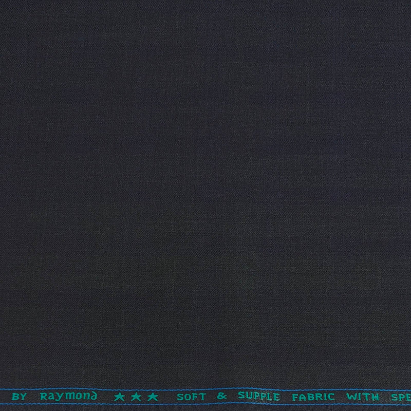Suit Fabric Raymond Poly Viscose Mild Check Color Grey N Light Lavender