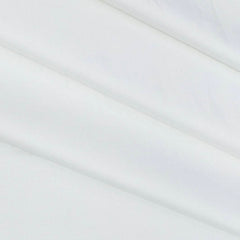 Shirt Fabric Grasim 50s Count 100% Cotton Plain Colour White