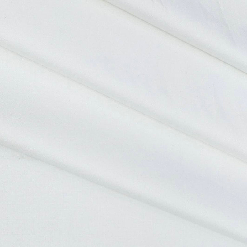 Shirt Fabric Grasim 50s Count 100% Cotton Plain Colour White