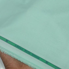 Shirt Fabric Grasim 100% Cotton Dotted Colour Mint Green