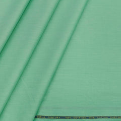 Shirt Fabric Birla Century 100% Egyptian Giza Cotton Plain Colour Fern Green