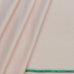 Shirt Fabric Grasim Giza Cotton Satin Plain Colour Coral Peach