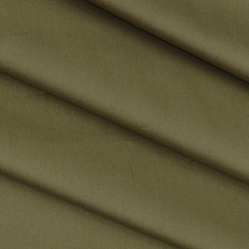 Shirt Fabric Birla Century 70s Giza Cotton Plain Colour Greenish Brown