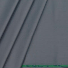 Shirt Fabric Grasim Giza Cotton Satin Plain Colour Nevada Grey