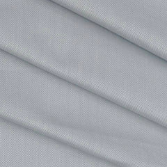 Shirt Fabric Grasim 100% Cotton Dotted Colour Silver Grey