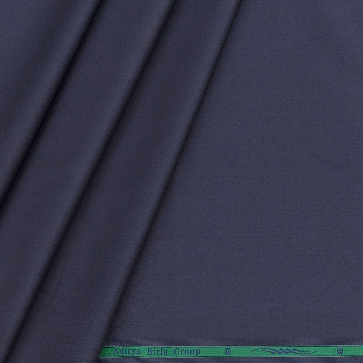 Shirt Fabric Grasim Giza Cotton Satin Plain Colour Violet Purple