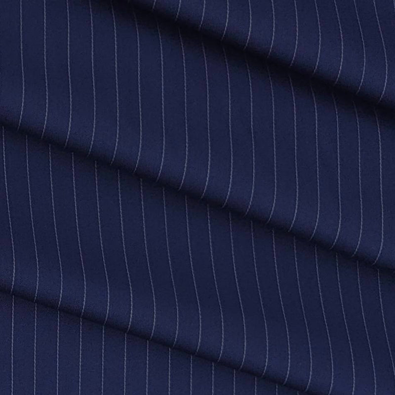 Shirt Fabric Grasim Egyptian Giza Cotton Lining Colour Indigo Blue