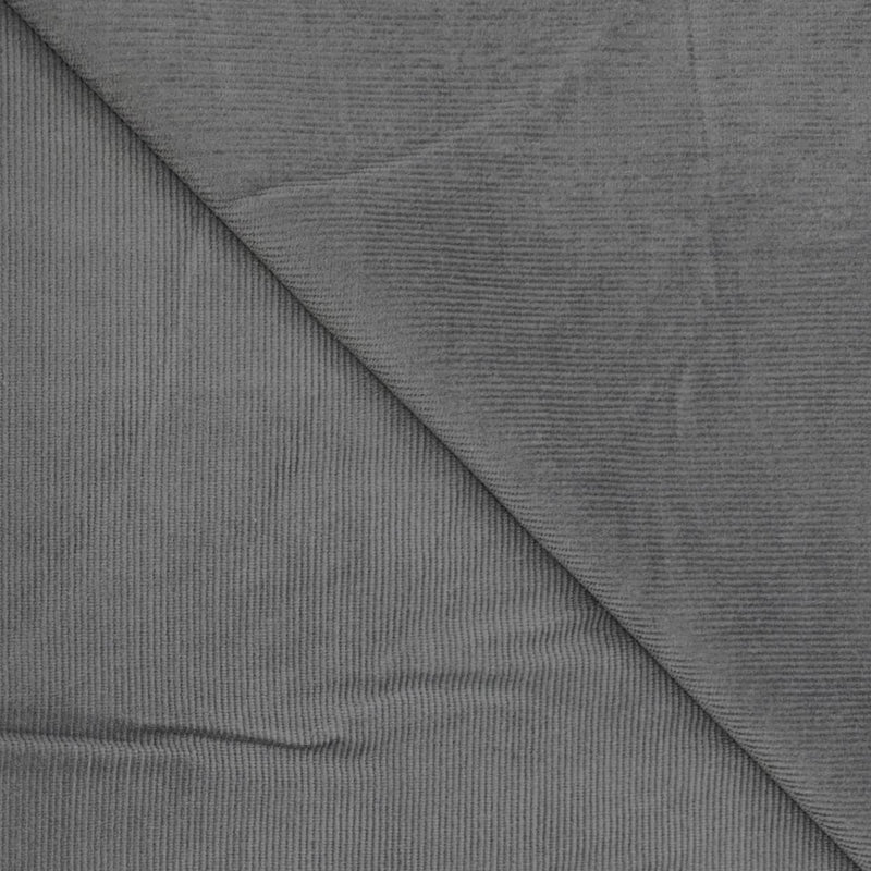 Corduroy Arvind Pure Cotton stretchable Trouser Fabric Colour Grey