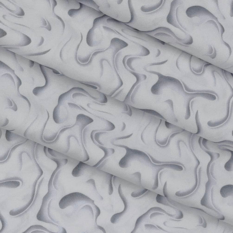 Shirt Fabric Grasim Egyptian Giza Cotton Printed Colour White N Grey