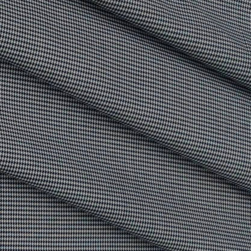 Shirt Fabric Grasim Egyptian Giza Cotton Dotted Colour Blackish Grey