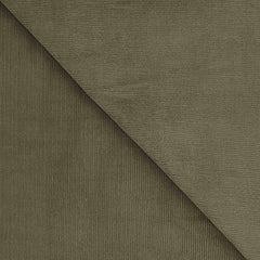Corduroy Arvind Pure Cotton stretchable Trouser Fabric Colour Brownish Green