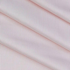 Shirt Fabric Raymond 100% Cotton Pin Lining Colour Pink