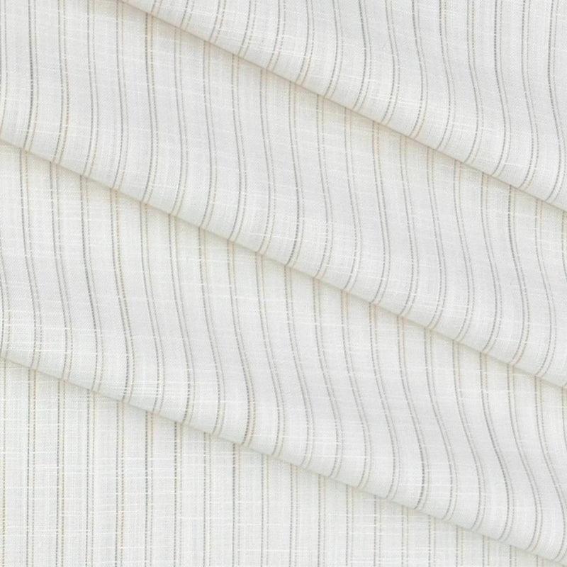 Shirt Fabric Raymond 100% Cotton Lining Colour Brown N Off White