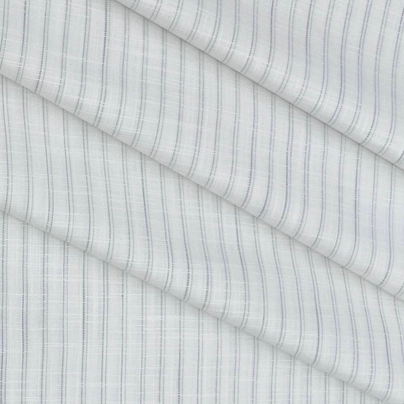 Shirt Fabric Raymond 100% Cotton Lining Colour Light Blue N White