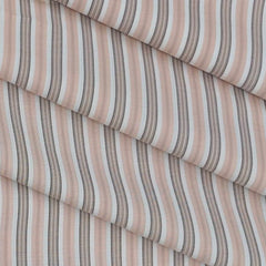 Shirt Fabric Raymond 100% Cotton Lining Colour Brown N White