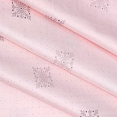 Shirt Fabric Raymond 100% Cotton Printed Colour Light Pink