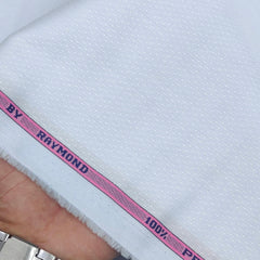 Shirt Fabric Raymond 100% Cotton Dobby Colour Powder Blue