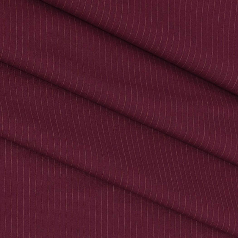 Shirt Fabric Raymond 100% Cotton Lining Colour Jam Red