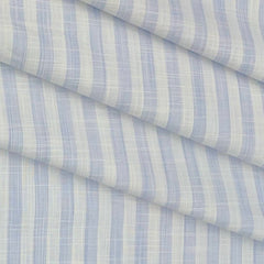 Shirt Fabric Raymond 100% Cotton Patta Lining Colour Light Blue N White