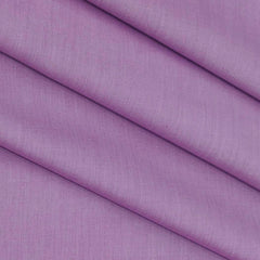 Shirt Fabric Raymond Fill a Fill 100% cotton Plain Colour Lavender