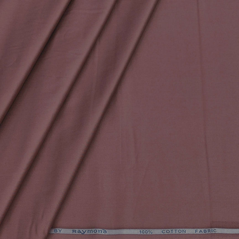 Shirt Fabric Raymond 70s Giza Cotton Plain Colour Turkish Rose Pink