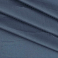 Shirt Fabric Raymond 70s Giza Cotton Plain Colour Stone Blue