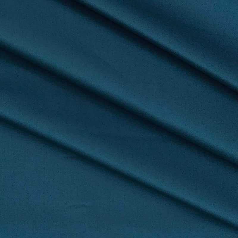 Shirt Fabric Raymond 70s Giza Cotton Plain Colour Prussian Blue