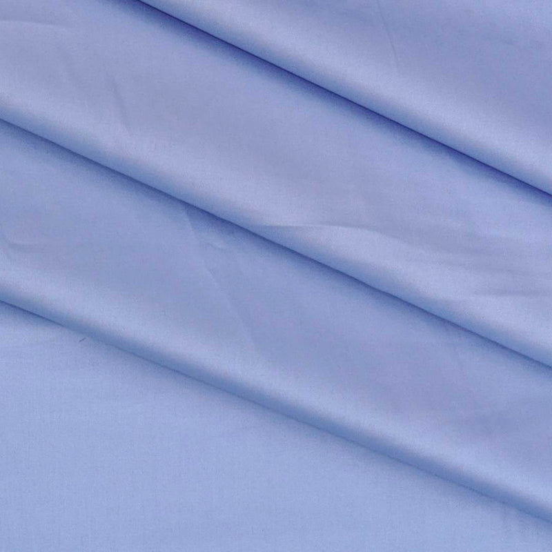Kurta Pajama Fabric ManTire 100% Cotton Premium Plain Colour Cornflower Blue