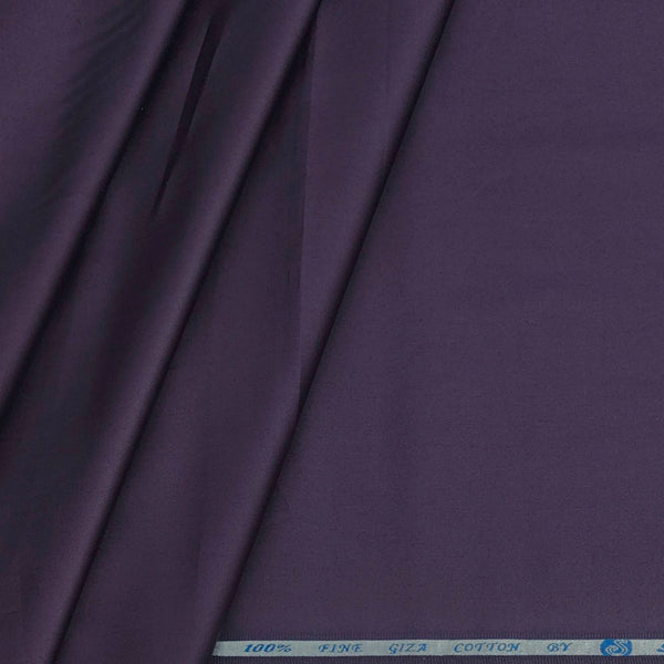Kurta Pajama Fabric ManTire 100% Cotton Premium Plain Colour Purple